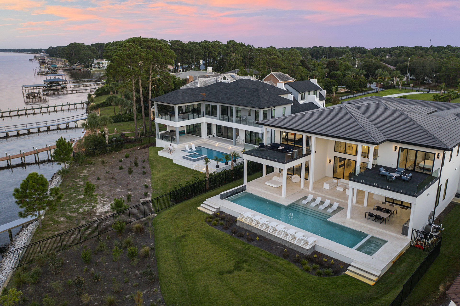 396 Walton Way Miramar Beach, FL 32550 - Photo 5 of 75 an aerial view of residential houses with outdoor space and trees