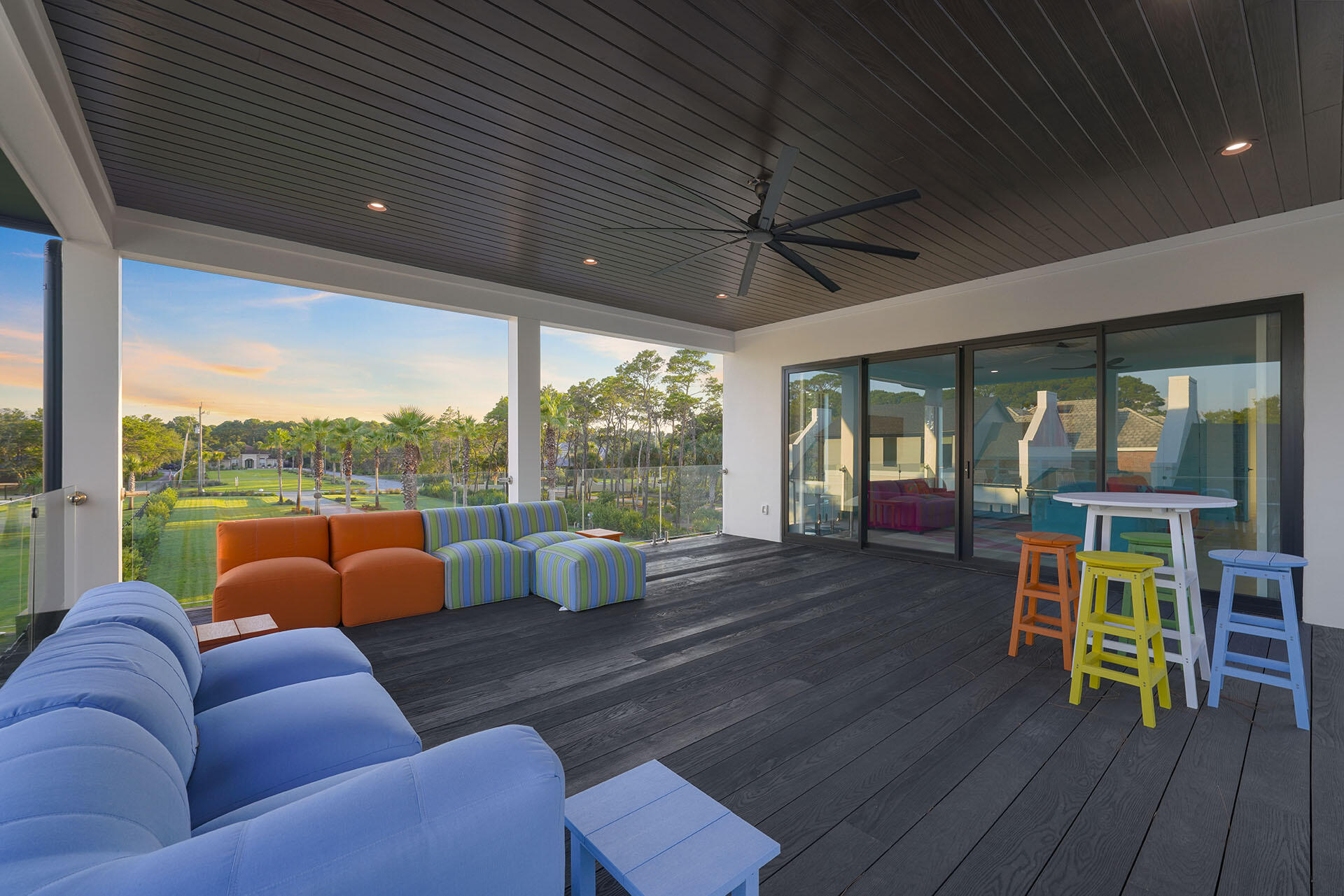 396 Walton Way Miramar Beach, FL 32550 - Photo 61 of 75 a outdoor living space with furniture and garden view