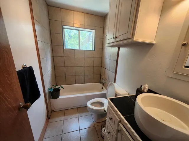 a view of a yard covered with snow