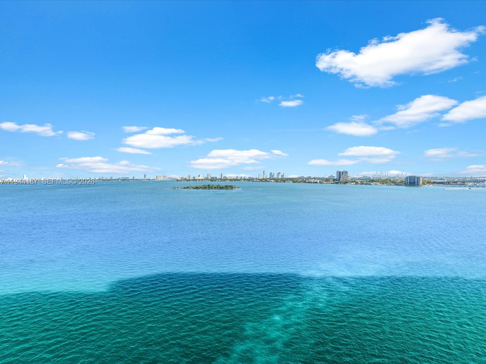 665 Northeast 25th Street, Unit 1101 Miami, FL 33137 - Photo 6 of 47 a view of a lake from a yard