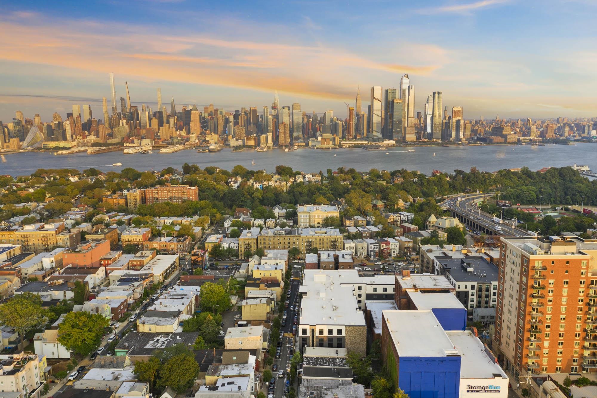 121 34th Street, Unit 401 Union City, NJ 07087 - Photo 40 of 44 an aerial view of a city