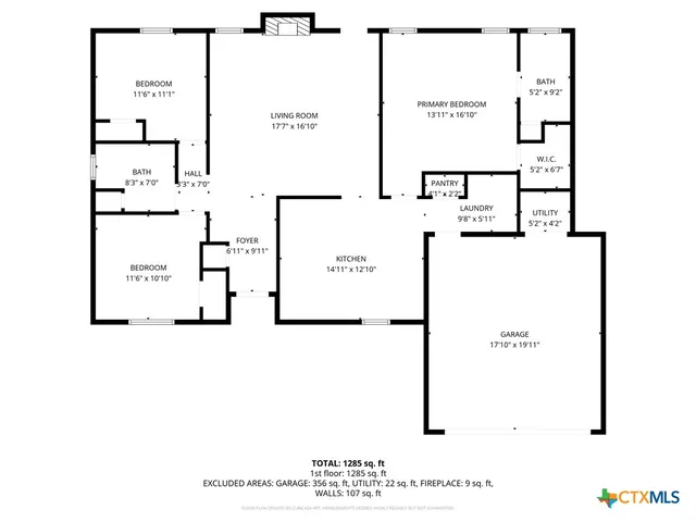 $234,500 | 4804 Topsey Drive, Killeen, TX 76542