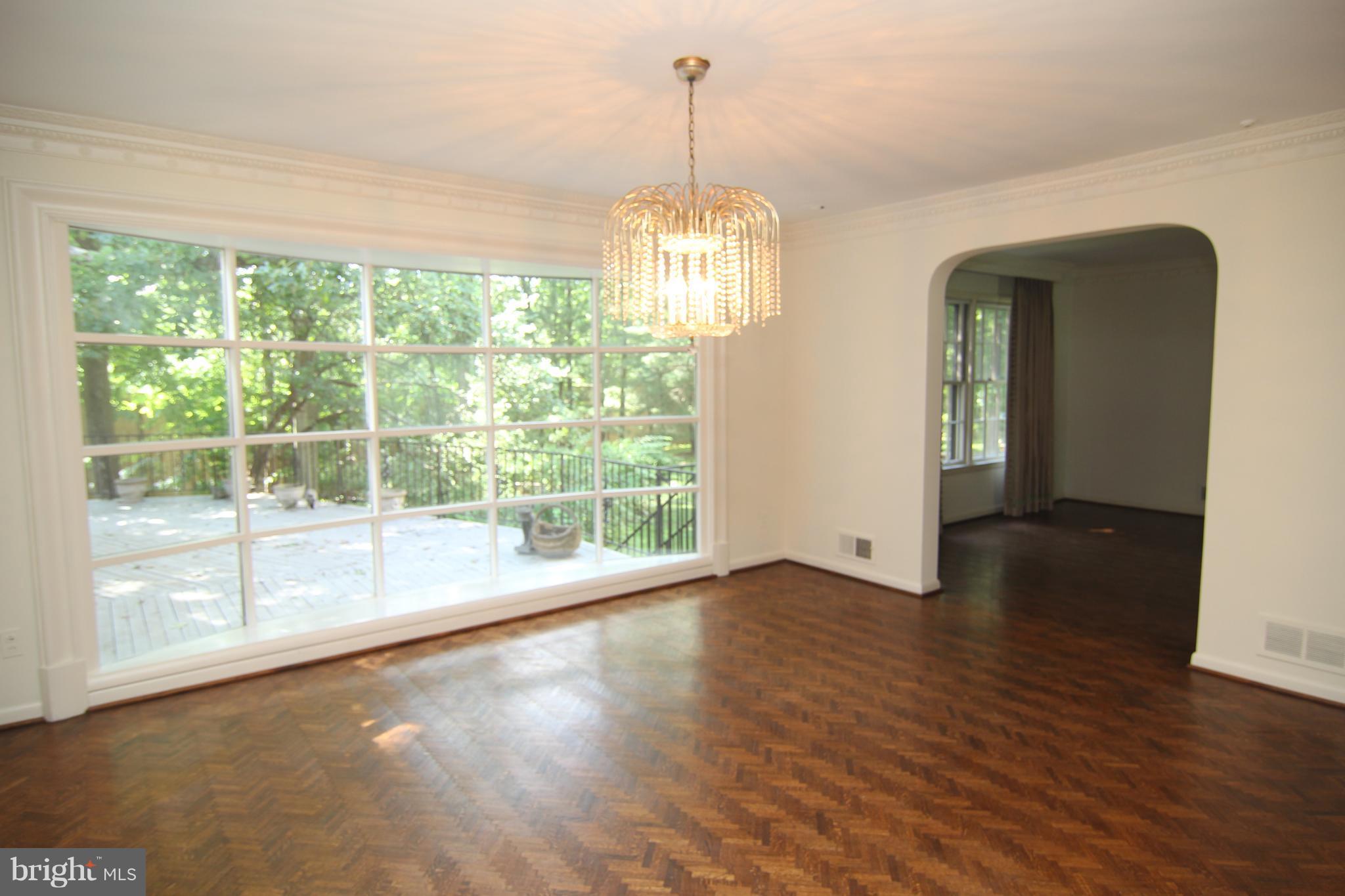 7425 Arrowood Road Bethesda, MD 20817 - Photo 5 of 25 Dining Room overlooks yard and deck