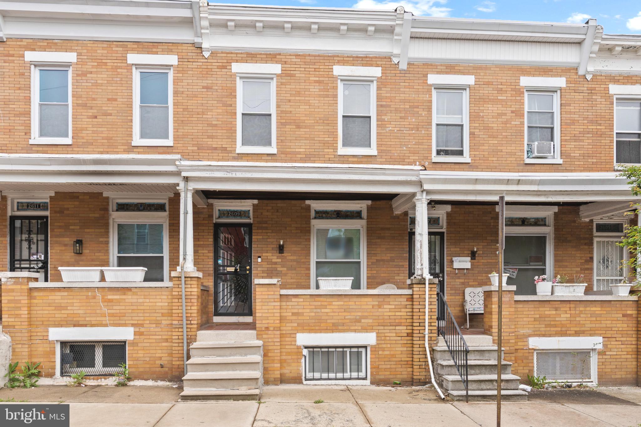 2609 East Hoffman Street Baltimore, MD 21213 - Photo 1 of 22 front view of a brick building
