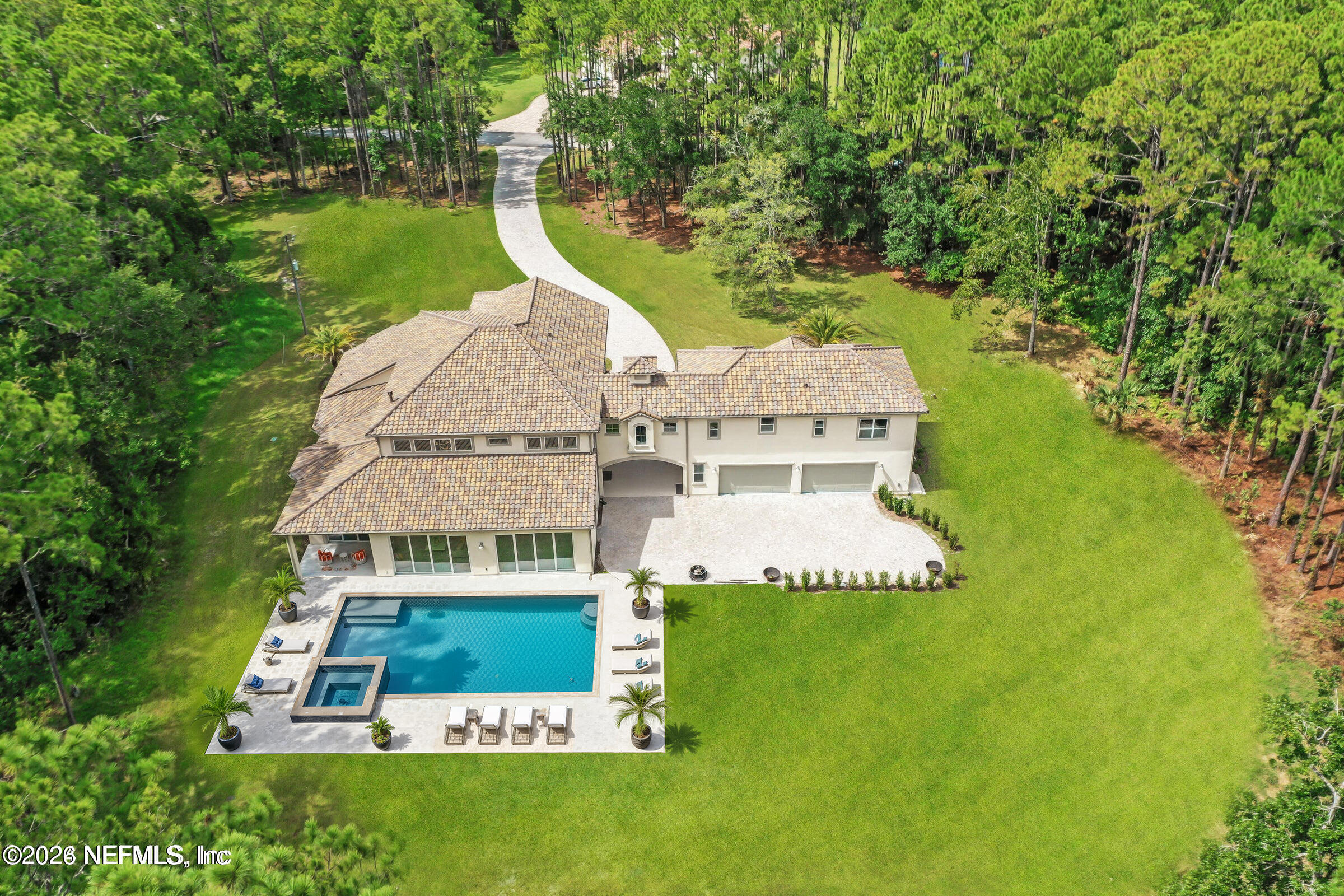 432 AJ Mills Road Ponte Vedra, FL 32081 - Photo 2 of 73 Virtual pool rendering