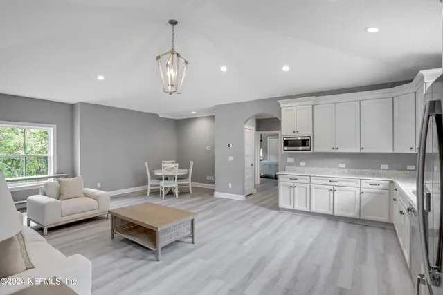 a outdoor living space with furniture and a garden