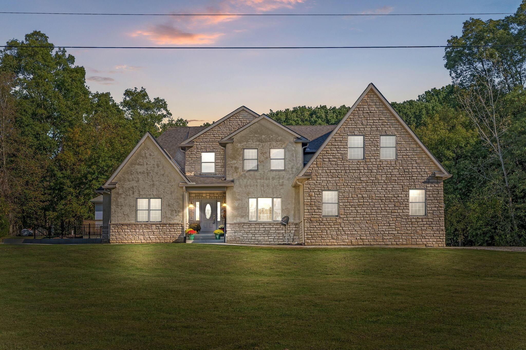 9426 Bennington Chapel Road Croton, OH 43013 - Photo 120 of 127 Evening Front of House