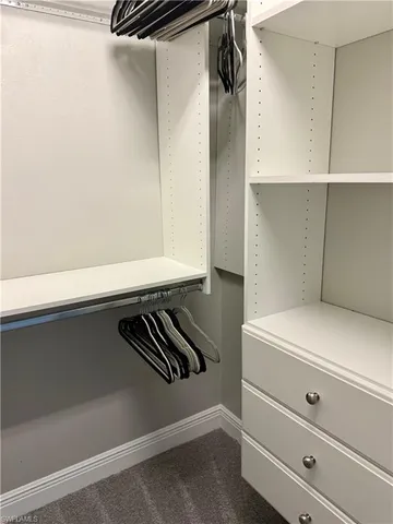 a room with closet