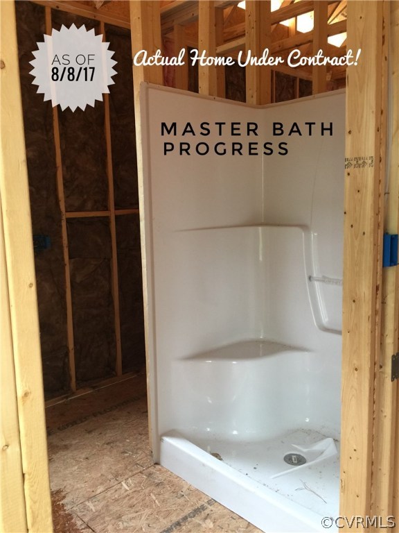 Lot 7 Jay's Road Farmville, VA 23901 - Photo 12 of 36 a bathroom with a shower
