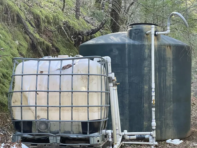 a backyard of a house