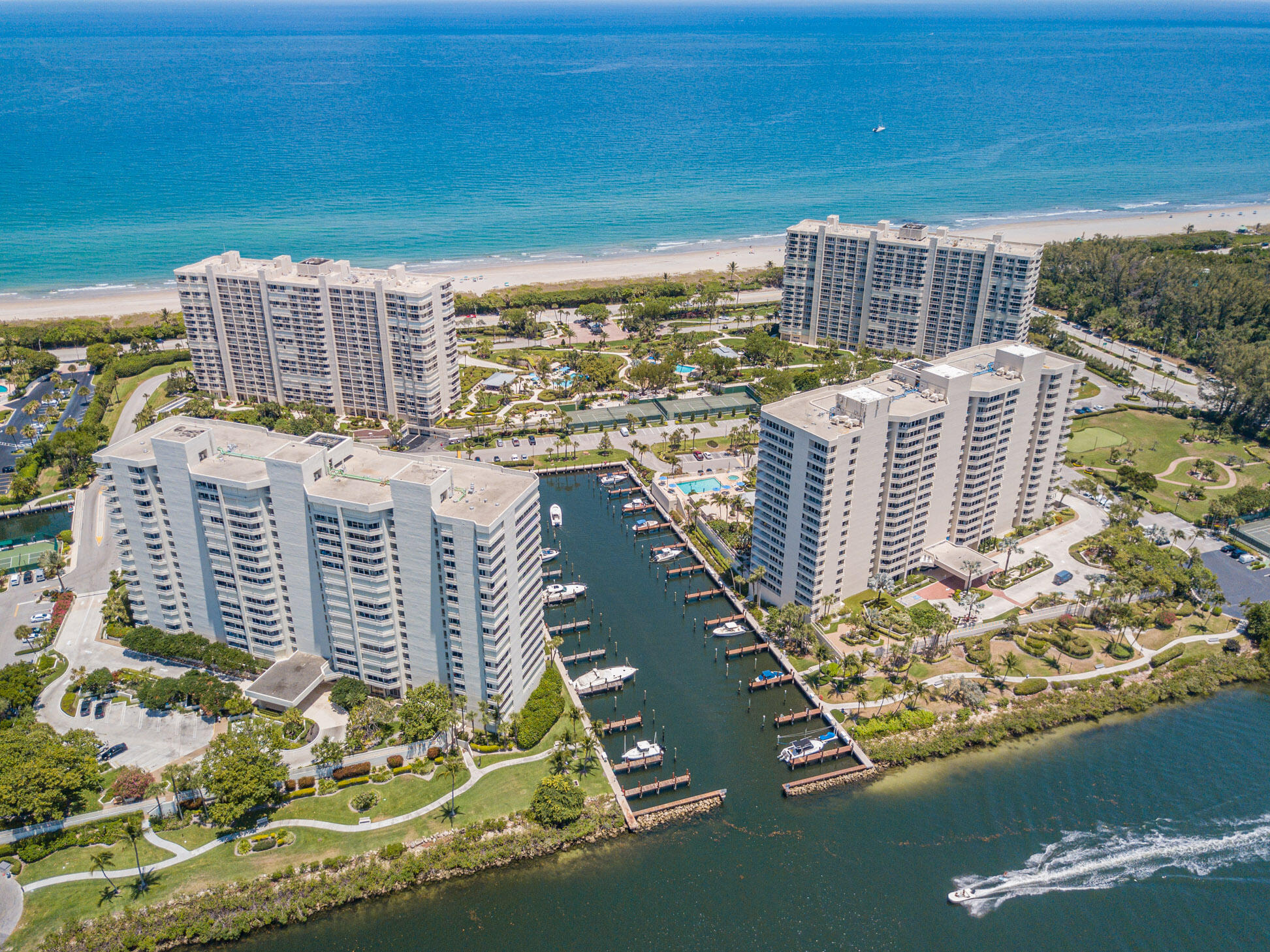 4201 North Ocean Boulevard, Unit 307 Boca Raton, FL 33431 - Photo 16 of 38 a view of a city with tall buildings