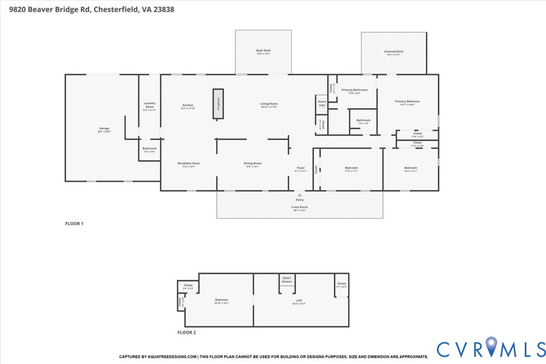 9820 Beaver Bridge Road Chesterfield, VA 23838 - Photo 54 of 54 Floor plan