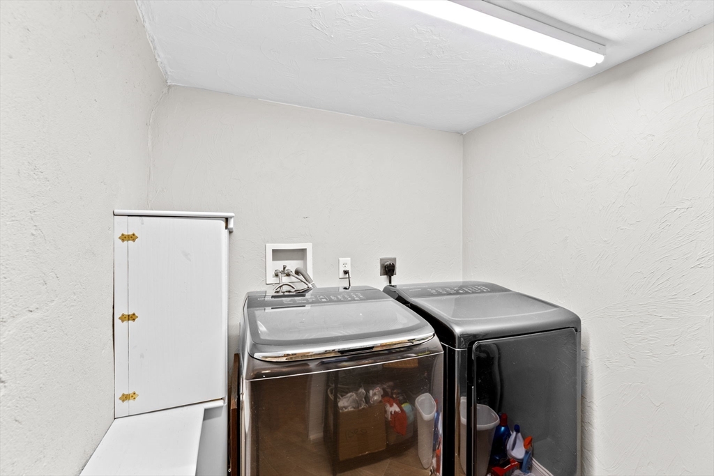 8 Hayes Road Hingham, MA 02043 - Photo 19 of 25 a utility room with dryer and washer