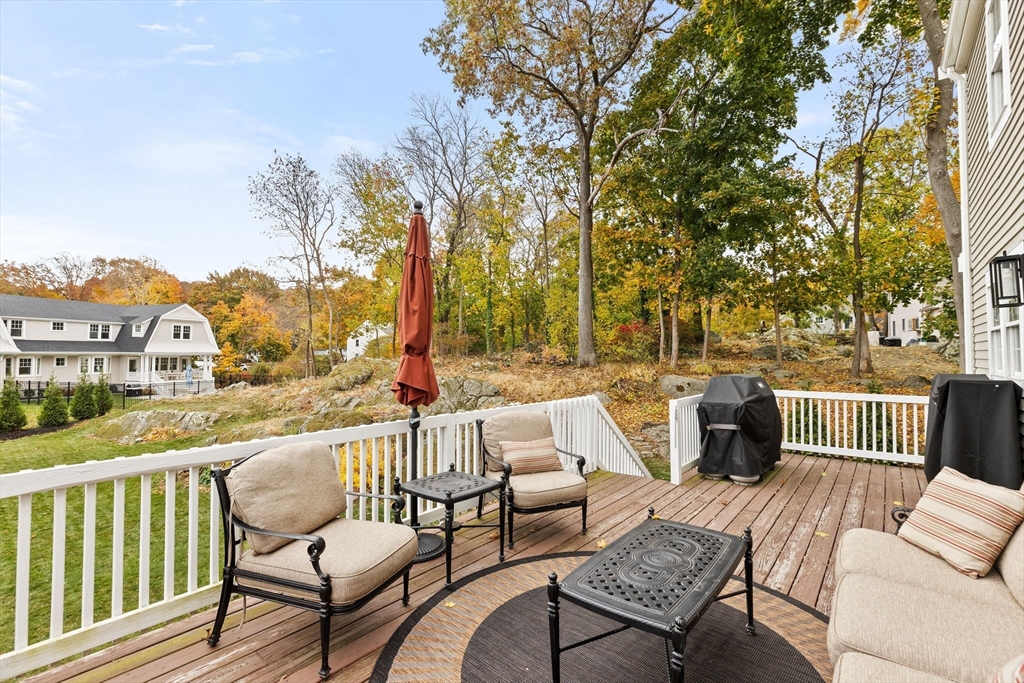 8 Hayes Road Hingham, MA 02043 - Photo 23 of 25 a view of a chairs and table in the balcony