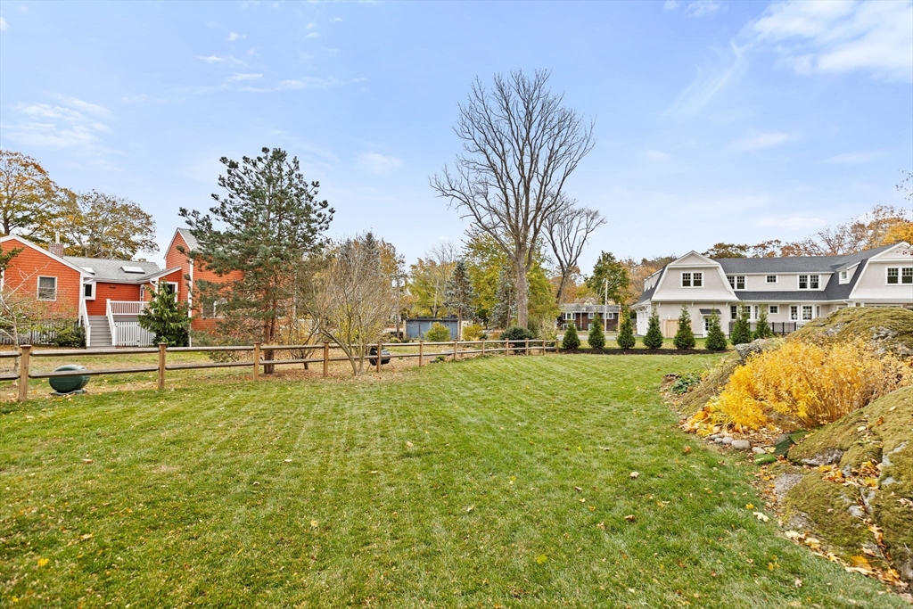 8 Hayes Road Hingham, MA 02043 - Photo 24 of 25 a swimming pool with trees in front of it