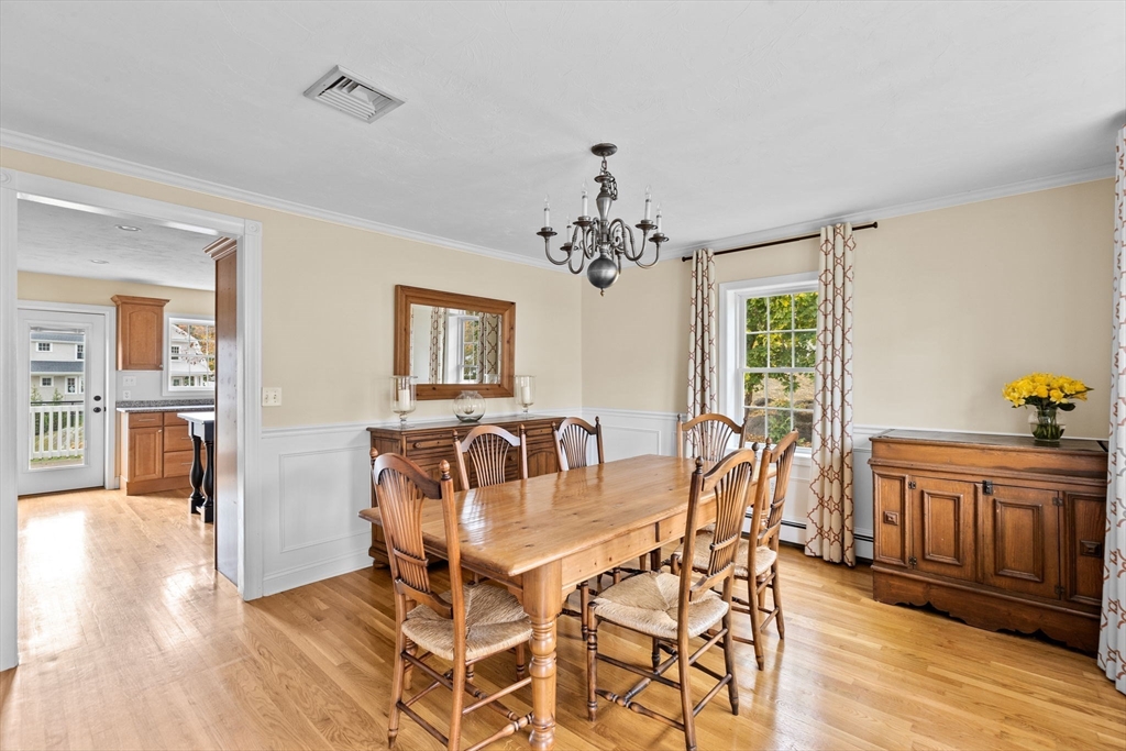 8 Hayes Road Hingham, MA 02043 - Photo 5 of 25 a view of a dining room with furniture and wooden floor