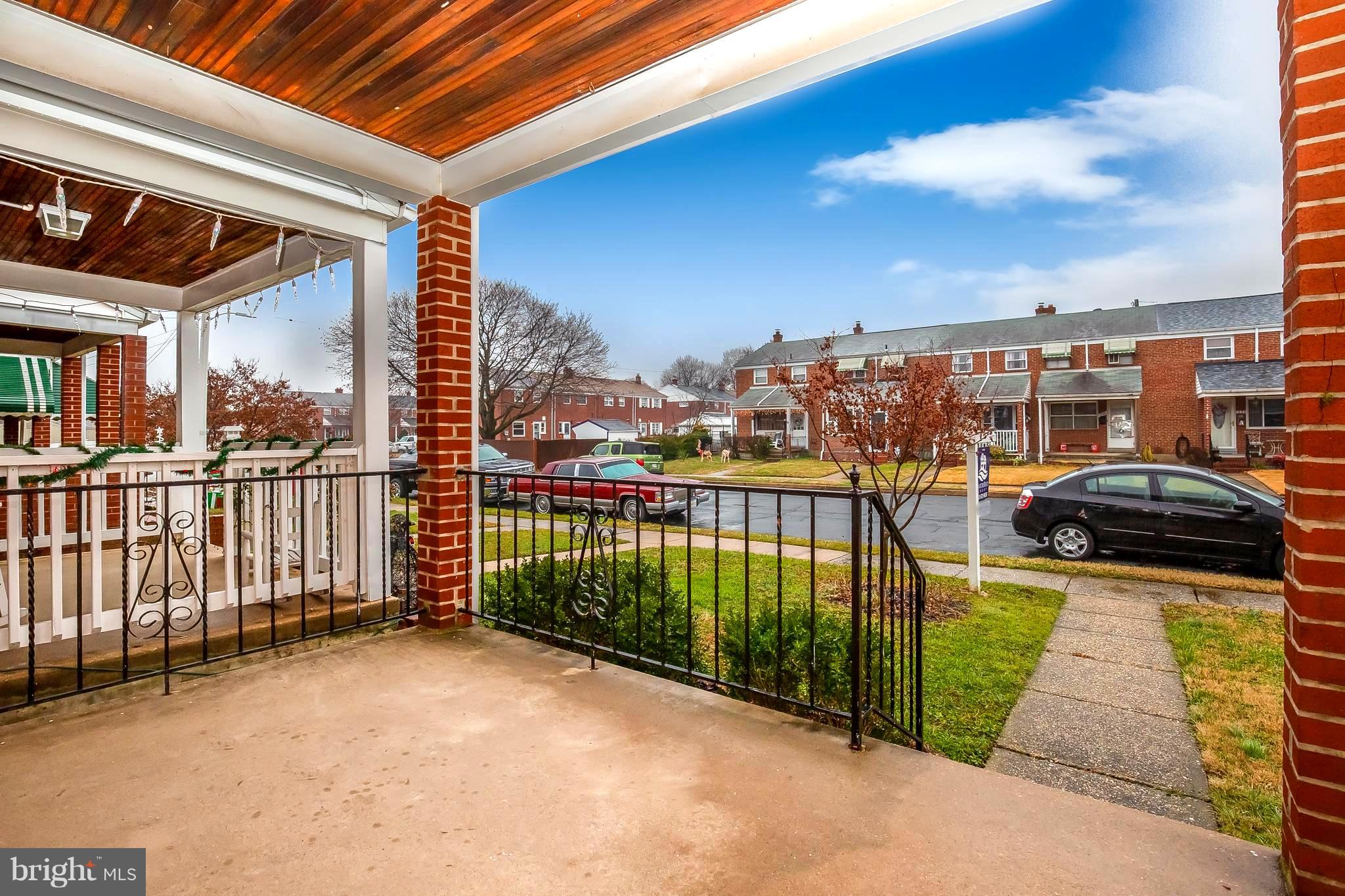 1957 Wareham Road Baltimore, MD 21222 - Photo 2 of 37 view from front porch