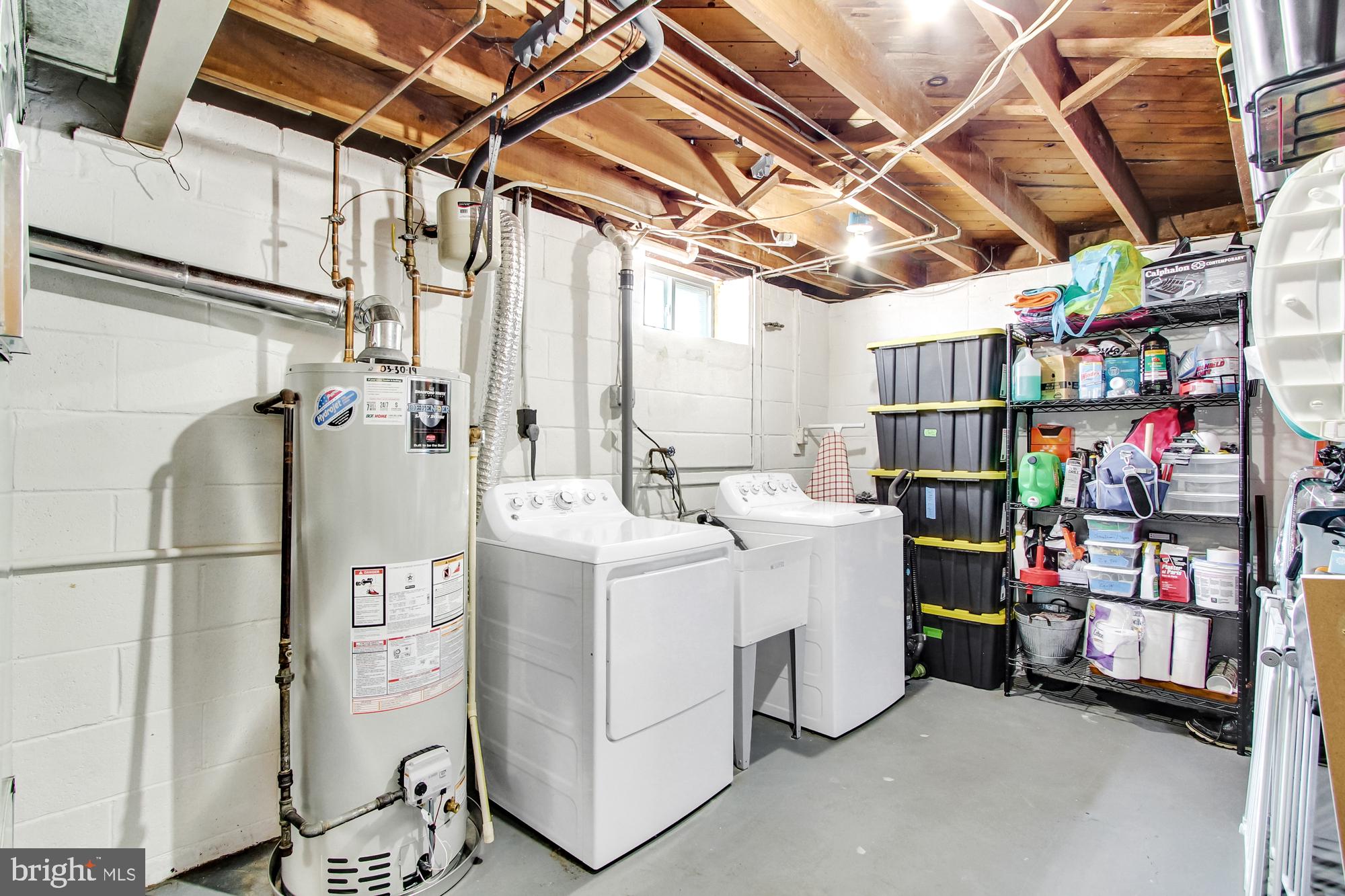 2409 Lakewood Road Baltimore, MD 21234 - Photo 23 of 31 Utility/Laundry room with storage space