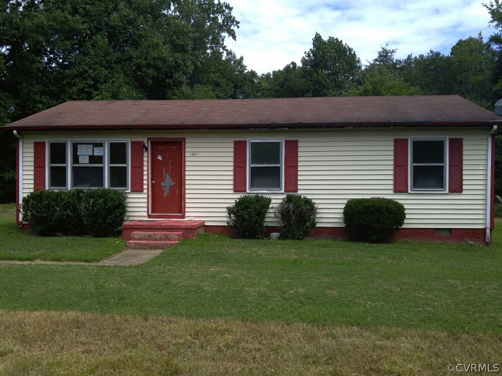 3558 Athey Road Sandy Hook, VA 23153 - Photo 1 of 10 a view of a house with a backyard