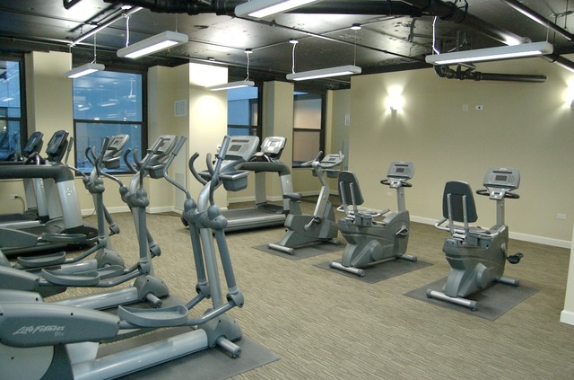 310 South Michigan Avenue, Unit 501 Chicago, IL 60604 - Photo 5 of 8 a room with gym equipment and lots of gym equipment