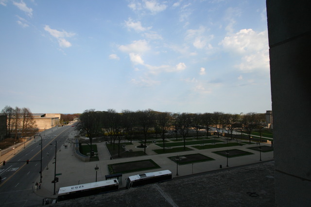 310 South Michigan Avenue, Unit 501 Chicago, IL 60604 - Photo 8 of 8 a view of city from balcony