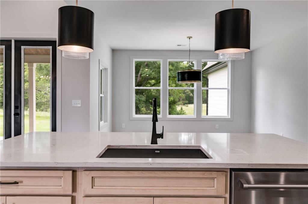 728 Lake Cir Road Buchanan, GA 30113 - Photo 18 of 50 a kitchen with a sink and a window
