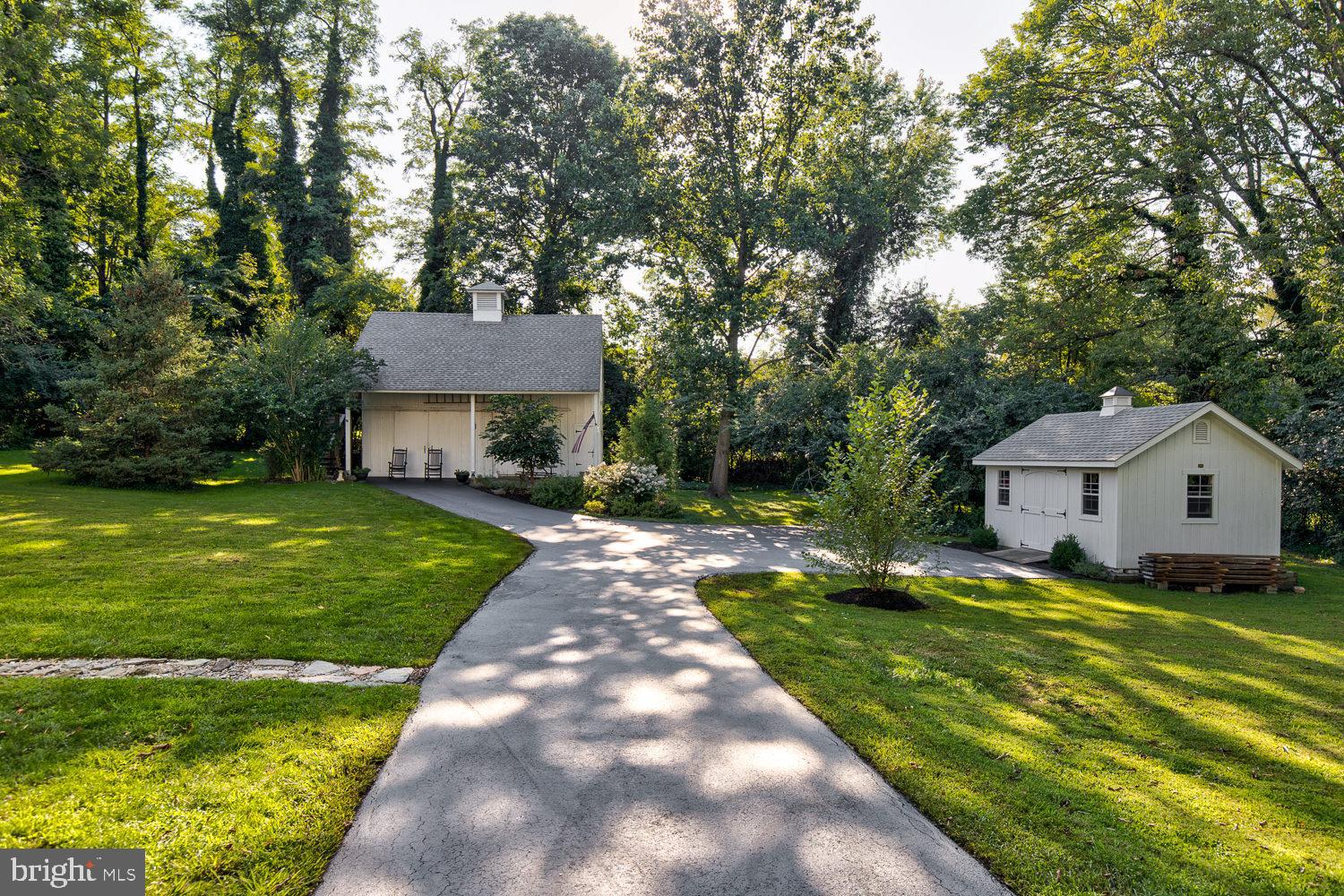 7 Kershaw Road Wallingford, PA 19086 - Photo 32 of 39 Restored Barn/Garage and Shed