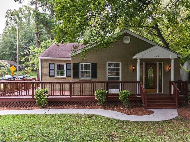 2380 Strathmore Drive Northeast Atlanta, GA 30324 - Photo 9 of 11 a front view of a house with garden