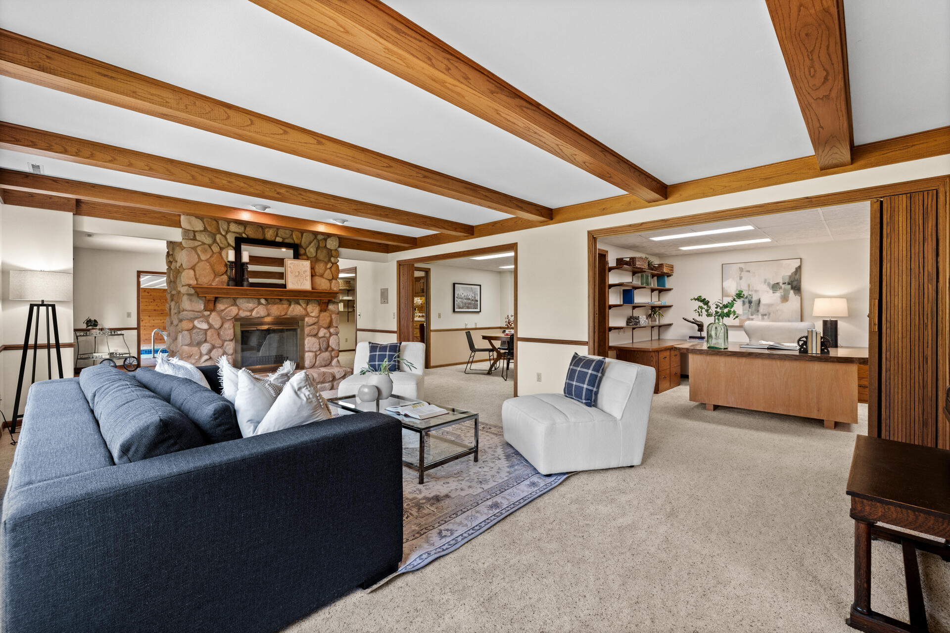 1041 Horns Corners Road Cedarburg, WI 53012 - Photo 17 of 53 Lower Family Room