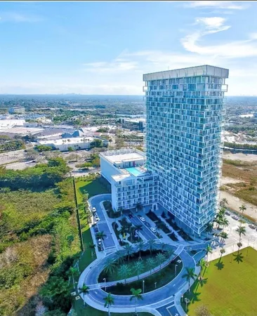 a bird view of a lake