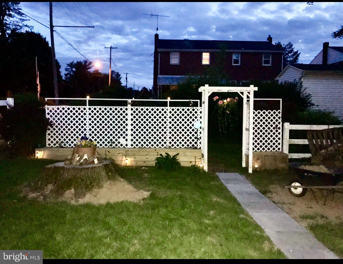 456 Charles Road Lancaster, PA 17603 - Photo 39 of 39 Backyard in summer at nighttime