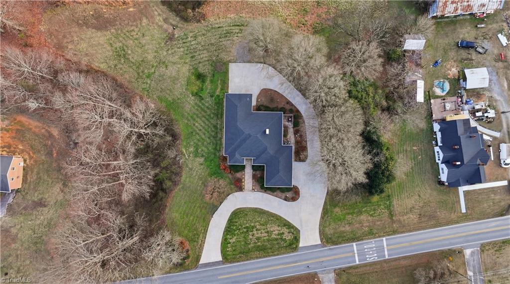2393 Union Grove Road Lexington, NC 27295 - Photo 34 of 35 Aerial View