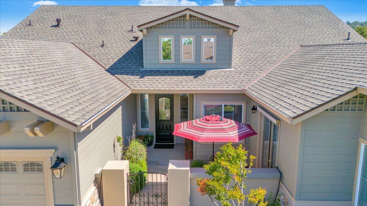 258 Rock Ridge Lane Copperopolis, CA 95228 - Photo 21 of 49 Roof was recently replaced. The front of the home has a courtyard and can be acceessed by the front door or the 2nd bedroom .