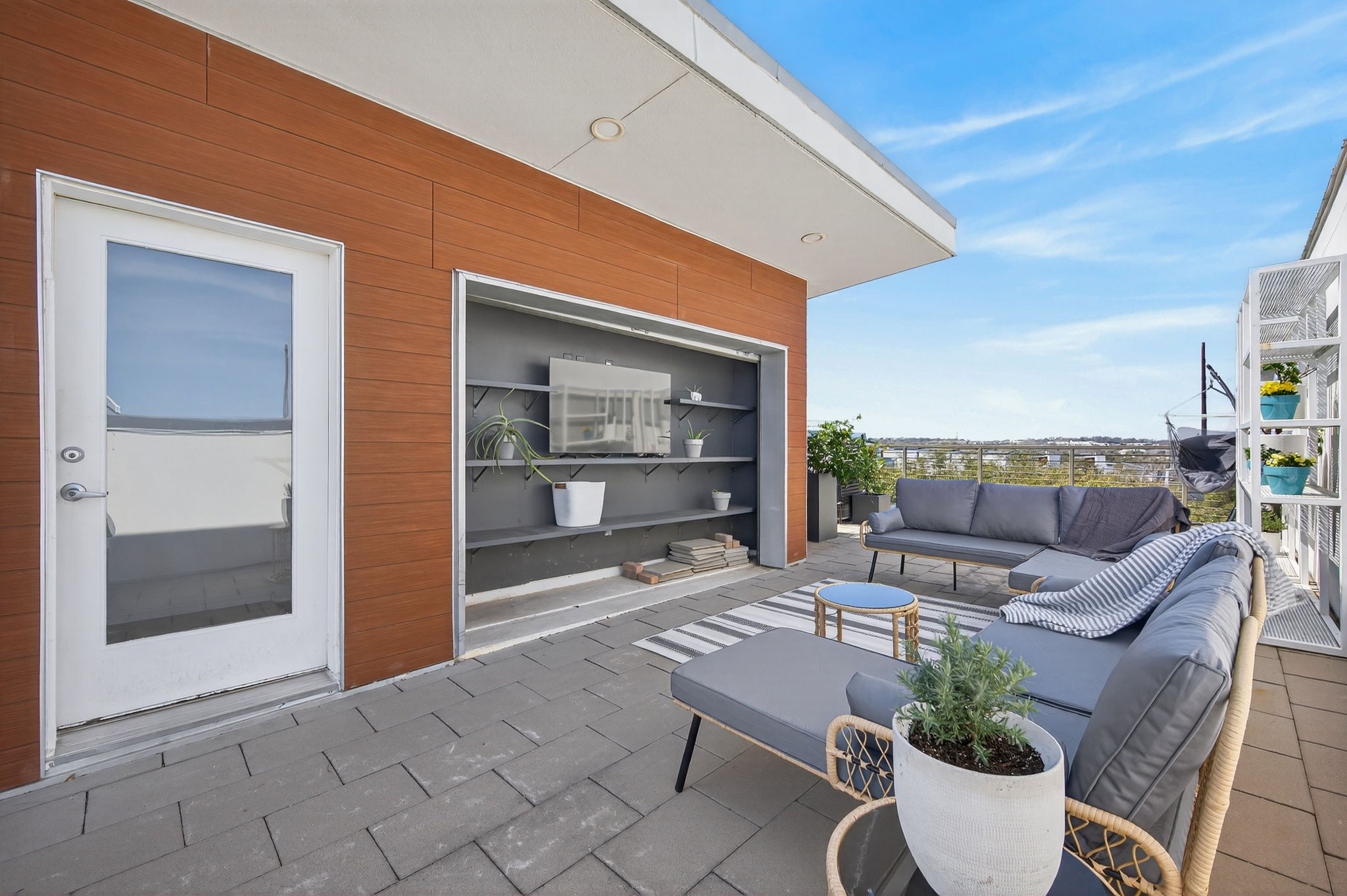 2301 South 5th Street, Unit 25 Austin, TX 78704 - Photo 25 of 35 View of patio featuring an outdoor hangout area