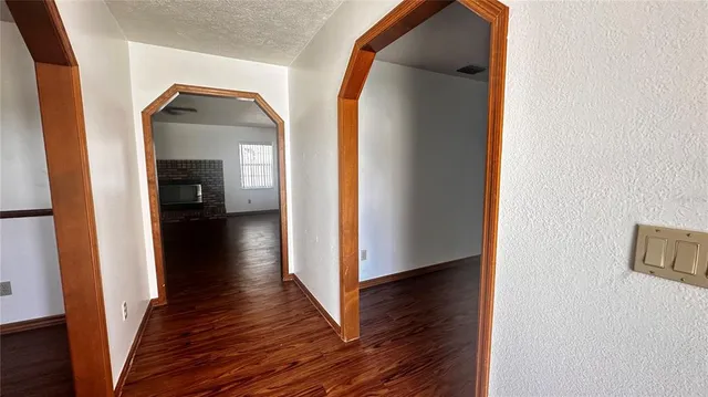 a view of wooden floor