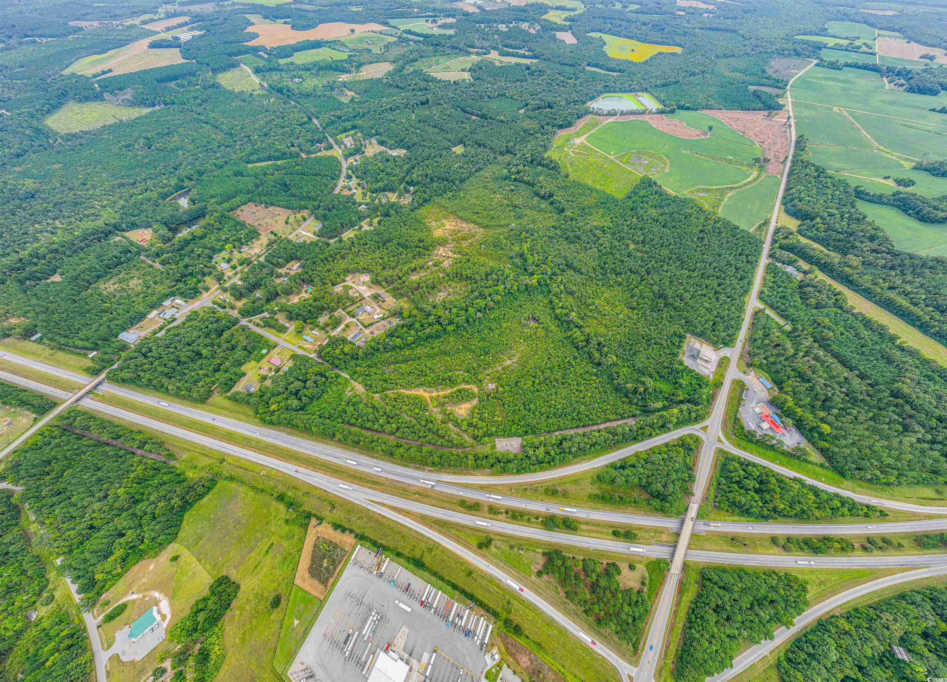 Tbd Buff Boulevard Summerton, SC 29148 - Photo 13 of 16 Aerial view of property's location with rural land