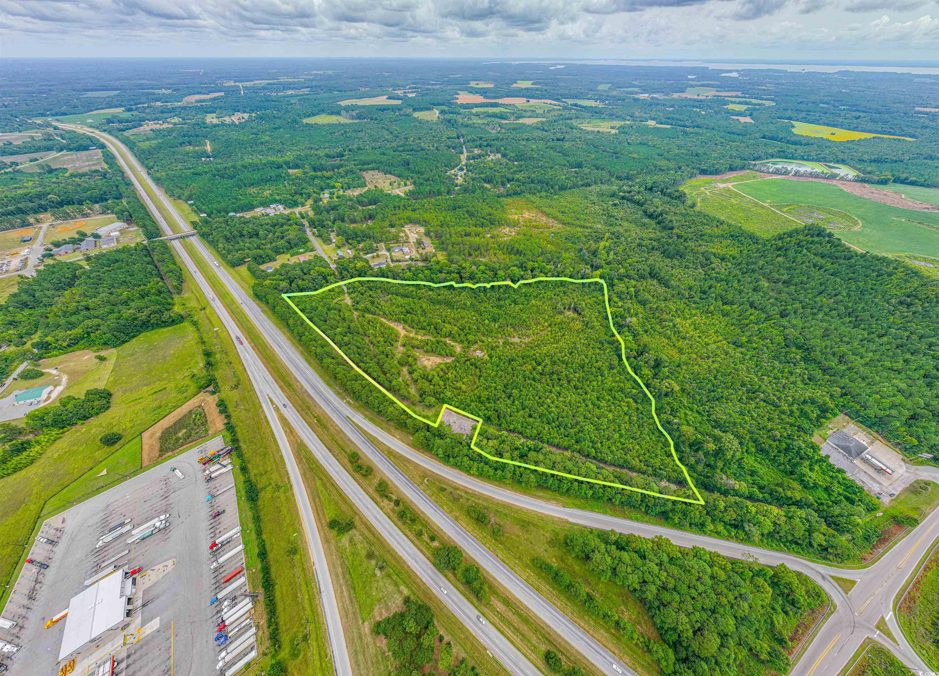 Tbd Buff Boulevard Summerton, SC 29148 - Photo 5 of 16 Aerial view of property and surrounding area featu
