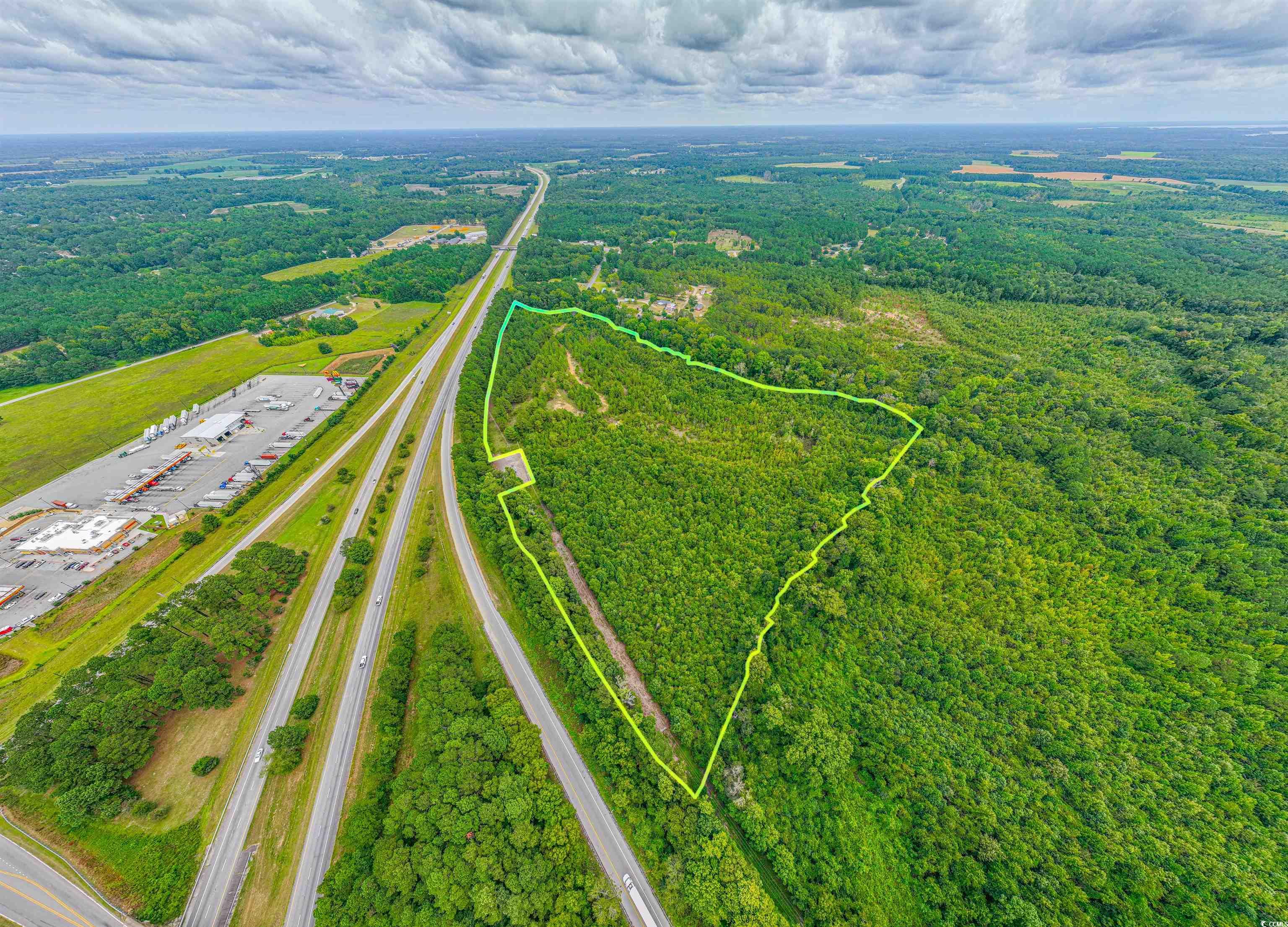 Tbd Buff Boulevard Summerton, SC 29148 - Photo 6 of 16 Drone / aerial view of a heavily wooded area