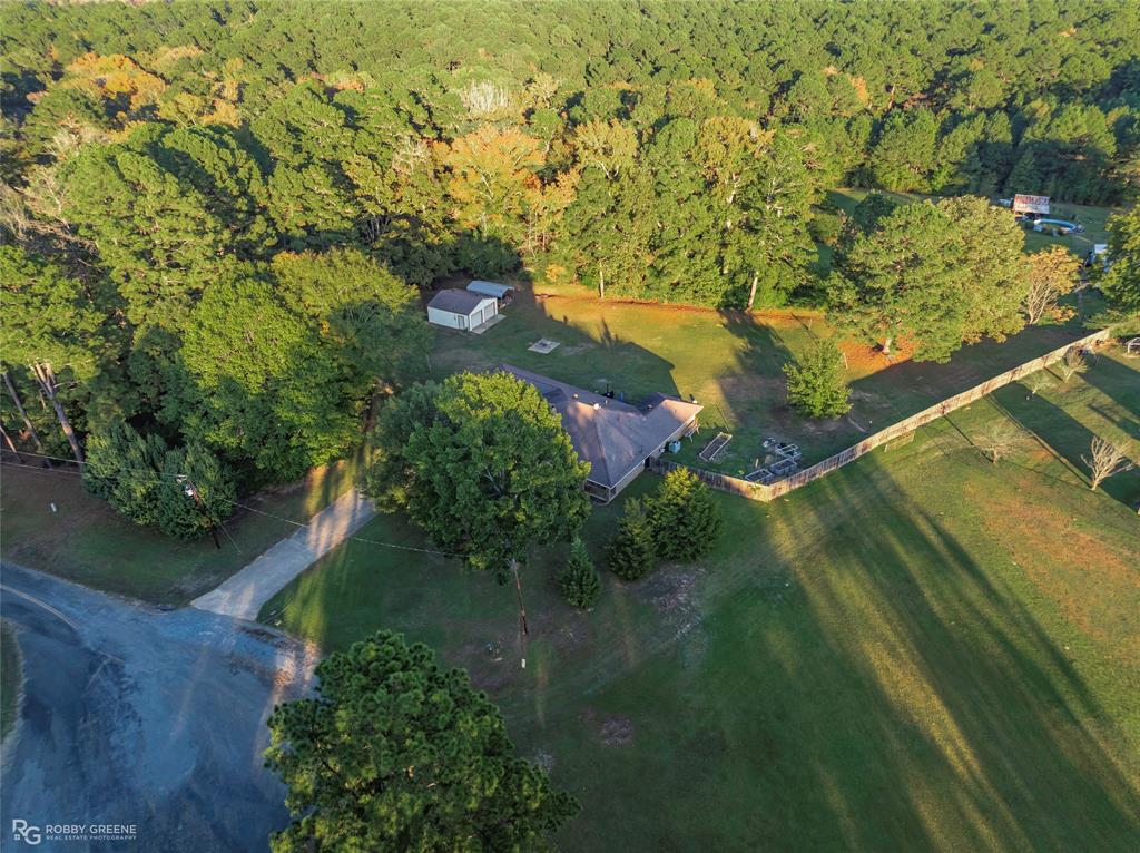 169 Fulbright Circle Minden, LA 71055 - Photo 37 of 38 an aerial view of residential houses with outdoor space