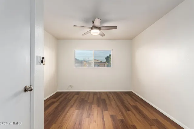 wooden floor in an empty room