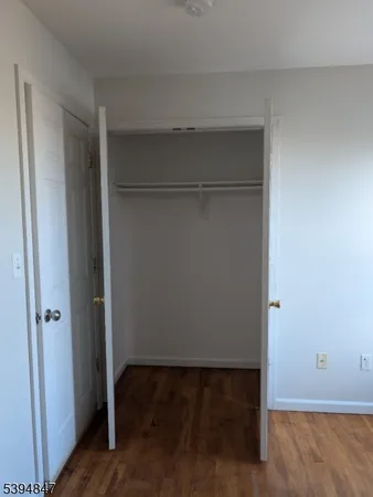 a view of closet area