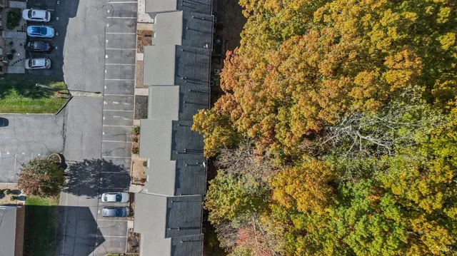 front view of a brick house