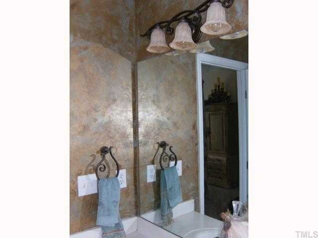 4433 Sugarbend Way Raleigh, NC 27606 - Photo 10 of 12 Master bathroom custom paint/vanity/mirror