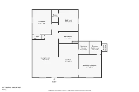 $235,000 | 431 North Walnut Street, Olathe, KS 66061