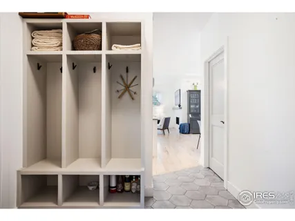 a view of livingroom with furniture and cabinet