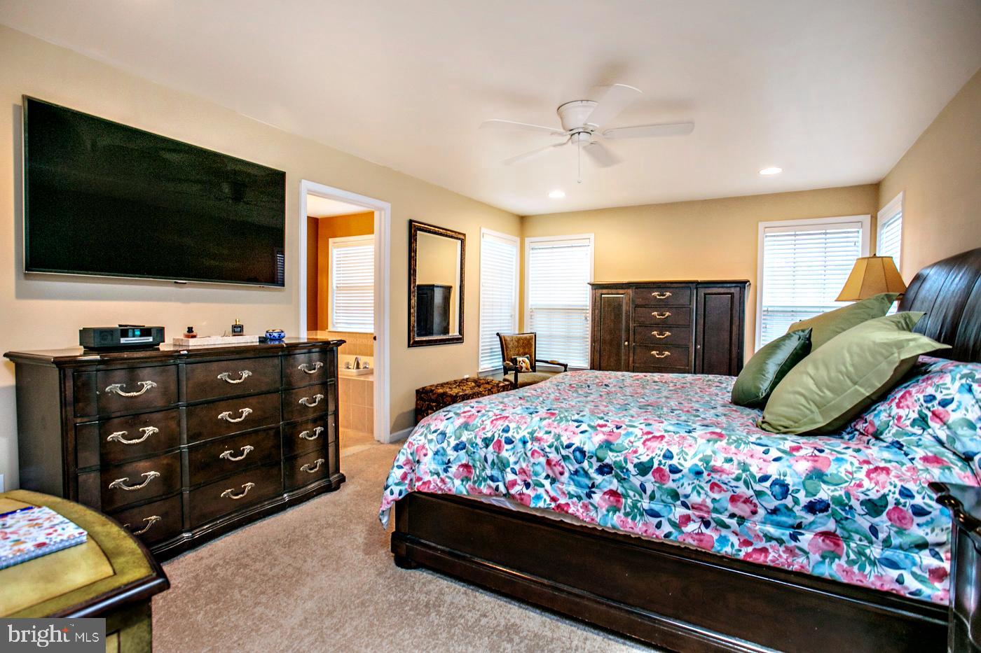 29 Eagle Road Phoenixville, PA 19460 - Photo 31 of 45 a bedroom with a bed and a flat screen tv