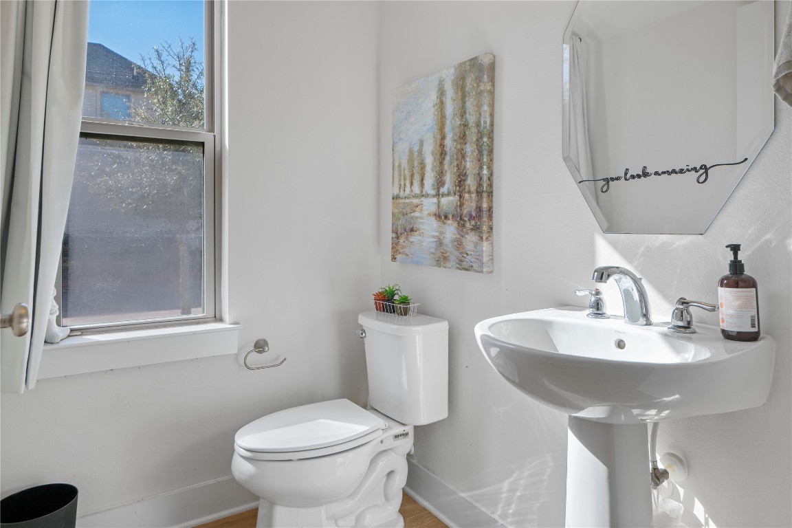 13001 Hymeadow Drive, Unit 31 Austin, TX 78729 - Photo 9 of 40 Half bath with healthy amount of natural light