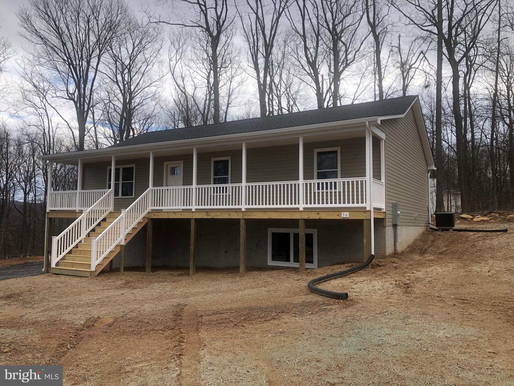 0 Split Rail Road Front Royal, VA 22630 - Photo 1 of 18 Covered porch with vinyl railings