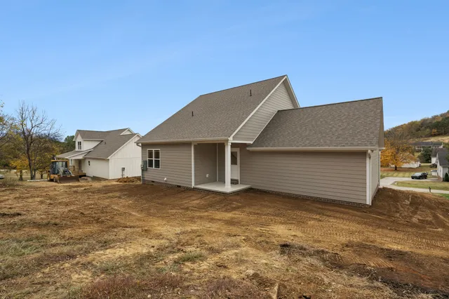 front view of house with a yard