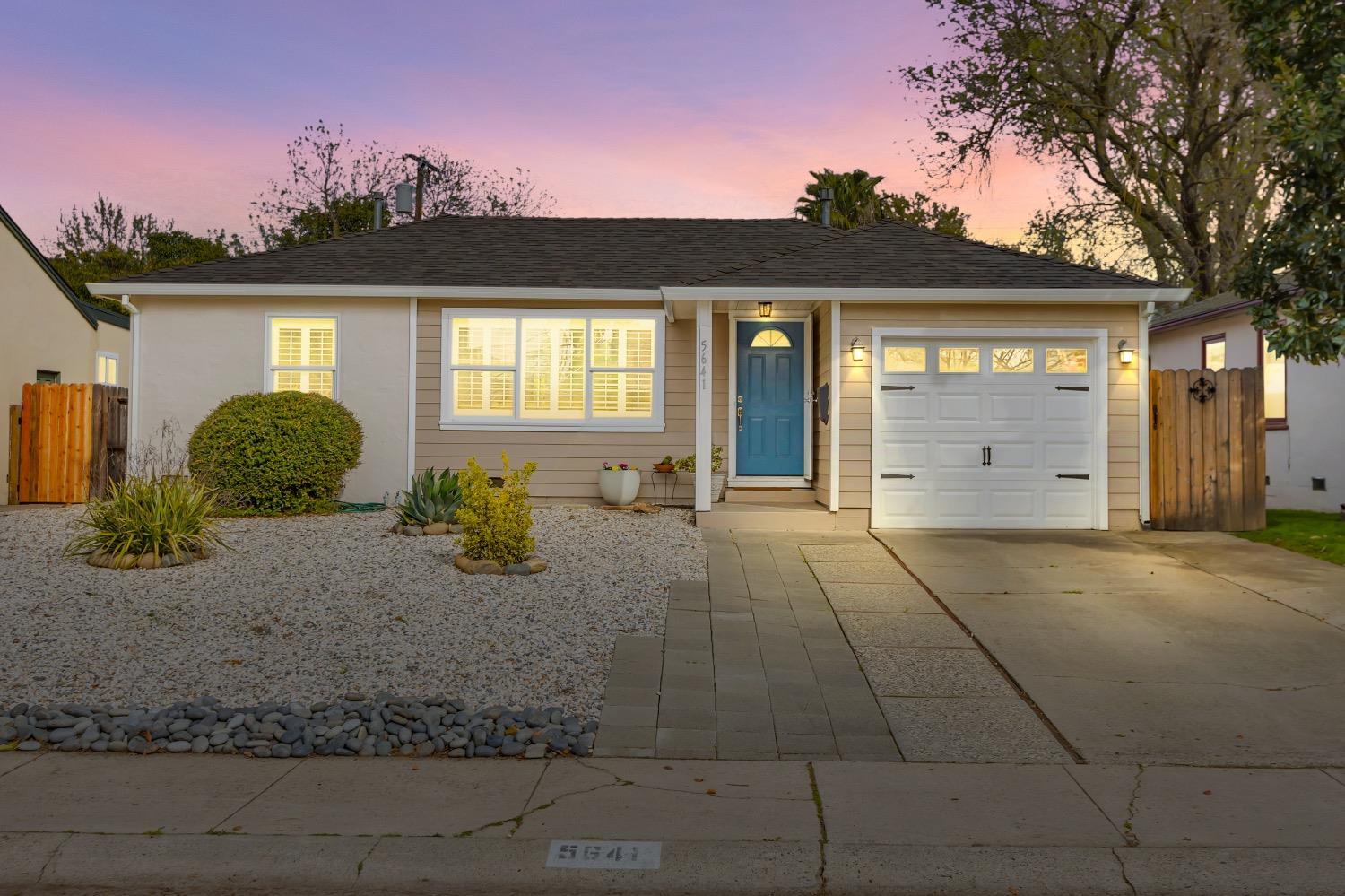 5641 La Campana Way Sacramento, CA 95822 - Photo 1 of 1 a front view of a house with garden